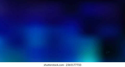 Plantilla borrosa oscuro, vectorial azul borrosa. Ilustración de color abstracta con gradiente desdibujado. Diseño de páginas de aterrizaje.