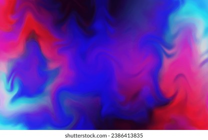 Color rosa oscuro, azul vectorial borroso. Una elegante ilustración brillante con gradiente. Nuevo diseño para su negocio.