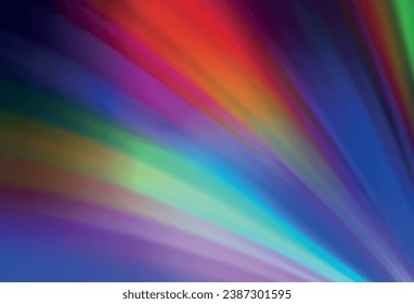 Dark Pink, Blue vector blurred shine abstract background. Creative illustration in halftone style with gradient. New style for your business design.