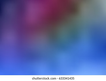 Dark Pink, Blue vector blurred bright background. Creative illustration in halftone style with gradient. A completely new design for your business.