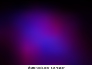 Dark Pink, Blue vector blurred shine abstract template. Creative illustration in halftone style with gradient. A completely new template for your business design.