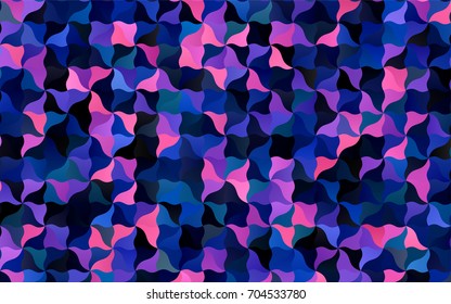 Dark Pink, Blue vector blurred pattern. A completely new color illustration in a vague style. A completely new template for your business design.