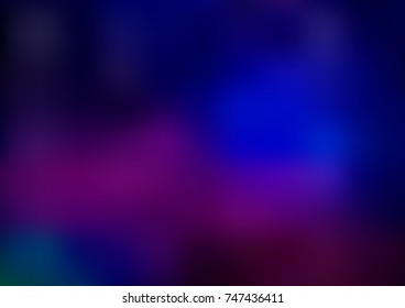 Dark Pink, Blue vector blurred bright background. Colorful abstract illustration with gradient. The completely new template can be used for your brand book.