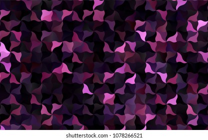 Dark Pink, Blue vector blurry arched background. An elegant bright illustration with gradient. Brand-new design for your business.