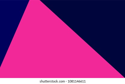 Dark Pink, Blue vector blurry triangle pattern. A completely new color illustration in a  polygonal style. That new template can be used for your brand book.