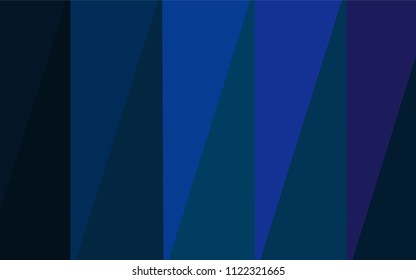 Dark Pink, Blue vector blurry triangle template. Shining polygonal illustration, which consist of triangles. Brand-new design for your business.