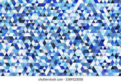 Dark Pink, Blue vector blurry triangle template. Brand-new colored illustration in blurry style with gradient. Brand-new design for your business.