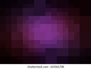 Dark Pink, Blue vector blurry rectangle background design. Geometric background in Origami style with gradient. 