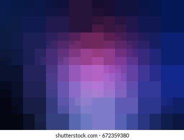 Dark Pink, Blue vector blurry rectangle background design. Geometric background in Origami style with gradient. 
