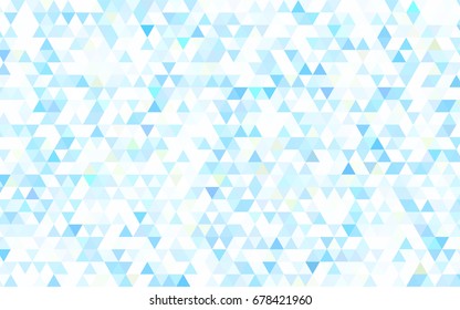 Dark Pink, Blue vector blurry triangle template. Shining colored illustration in a brand-new style. A new texture for your design.