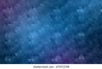 Dark Pink, Blue vector blurry triangle pattern. A vague abstract illustration with gradient. The elegant pattern can be used as part of a brand book.