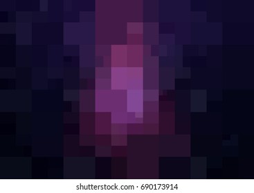 Dark Pink, Blue vector blurry rectangle background design. Geometric background in Origami style with gradient. 