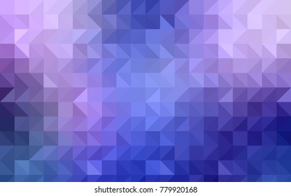 Dark Pink, Blue vector blurry triangle pattern. Shining colored illustration in a brand-new style. The polygonal design can be used for your web site.