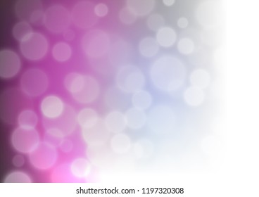 Dark Pink, Blue vector bokeh pattern. Creative illustration in halftone style with gradient. Brand new design for your business.