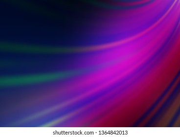 Dark Pink, Blue vector bokeh and colorful pattern. Colorful illustration in abstract style with gradient. The template for backgrounds of cell phones.