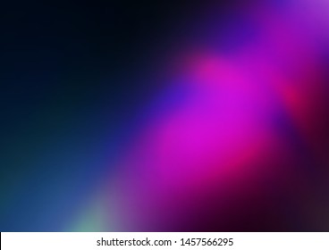 Dark Pink, Blue vector bokeh template. Colorful illustration in abstract style with gradient. The template can be used for your brand book.