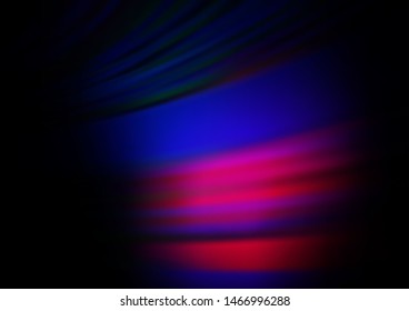 Dark Pink, Blue vector bokeh template. A completely new color illustration in a bokeh style. The background for your creative designs.
