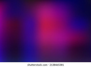 Dark Pink, Blue vector bokeh template. An elegant bright illustration with gradient. Best blurred design for your business.