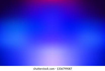 Dark Pink, Blue vector colorful abstract background. New colored illustration in blur style with gradient. Smart design for your work.
