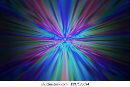 Dark Pink, Blue vector colorful abstract texture. Glitter abstract illustration with gradient design. New design for your business.