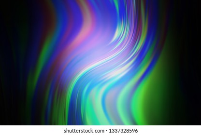 Dark Pink, Blue vector colorful abstract background. Creative illustration in halftone style with gradient. Smart design for your work.