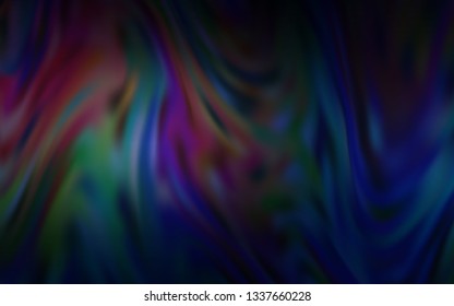 Dark Pink, Blue vector colorful blur background. Creative illustration in halftone style with gradient. Background for designs.