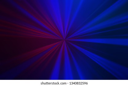 Dark Pink, Blue vector colorful blur background. An elegant bright illustration with gradient. Background for designs.