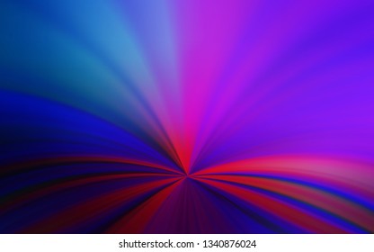 Dark Pink, Blue vector colorful blur backdrop. An elegant bright illustration with gradient. New style for your business design.
