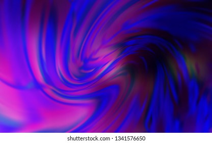 Dark Pink, Blue vector colorful blur backdrop. Glitter abstract illustration with gradient design. New design for your business.