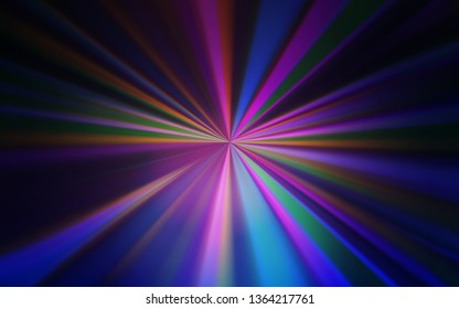 Dark Pink, Blue vector colorful abstract background. A completely new colored illustration in blur style. Background for designs.