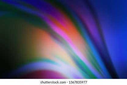 Dark Pink, Blue vector colorful blur background. Modern abstract illustration with gradient. The best blurred design for your business.
