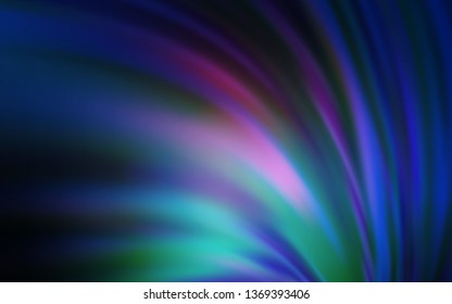 Dark Pink, Blue vector colorful blur background. Glitter abstract illustration with gradient design. New way of your design.