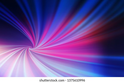 Dark Pink, Blue vector colorful blur backdrop. Colorful abstract illustration with gradient. New style for your business design.