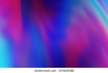 Dark Pink, Blue vector colorful abstract background. An elegant bright illustration with gradient. Blurred design for your web site.