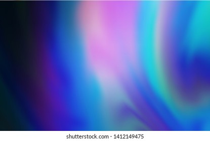 Dark Pink, Blue vector colorful abstract background. Colorful abstract illustration with gradient. New way of your design.
