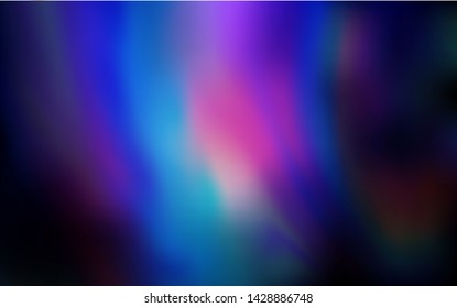 Dark Pink, Blue vector colorful abstract texture. An elegant bright illustration with gradient. New way of your design.