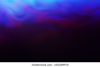 Dark Pink, Blue vector colorful abstract background. A completely new colored illustration in blur style. New style design for your brand book.