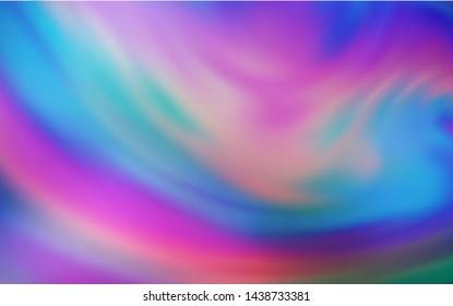Dark Pink, Blue vector colorful abstract background. An elegant bright illustration with gradient. Background for a cell phone.