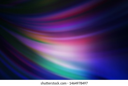 Dark Pink, Blue vector colorful blur backdrop. Shining colored illustration in smart style. New way of your design.