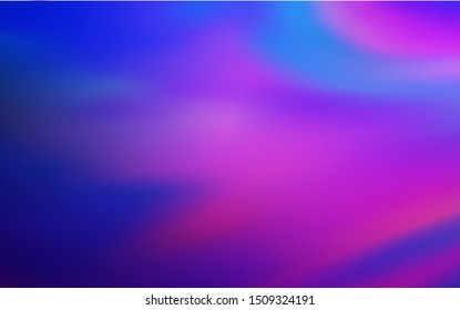 Dark Pink, Blue vector colorful blur background. Colorful illustration in abstract style with gradient. New way of your design.