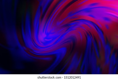 Dark Pink, Blue vector colorful abstract background. Modern abstract illustration with gradient. New style design for your brand book.