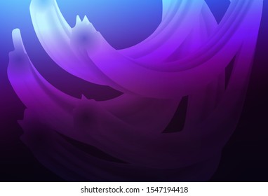 Dark Pink, Blue vector colorful abstract texture. Colorful abstract illustration with gradient. New style for your business design.