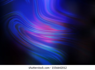 Dark Pink, Blue vector colorful abstract texture. Colorful abstract illustration with gradient. Completely new design for your business.