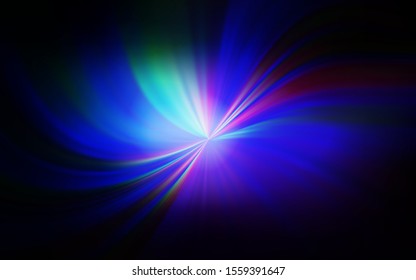Dark Pink, Blue vector colorful blur background. Glitter abstract illustration with gradient design. New way of your design.