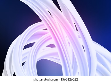 Dark Pink, Blue vector colorful blur background. Colorful abstract illustration with gradient. Completely new design for your business.