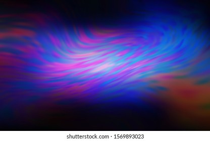 Dark Pink, Blue vector colorful blur background. New colored illustration in blur style with gradient. Blurred design for your web site.