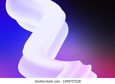 Dark Pink, Blue vector colorful abstract background. Glitter abstract illustration with gradient design. New style for your business design.