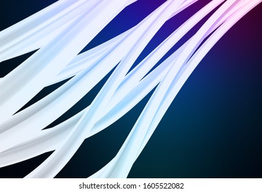 Dark Pink, Blue vector colorful abstract background. An elegant bright illustration with gradient. The best blurred design for your business.