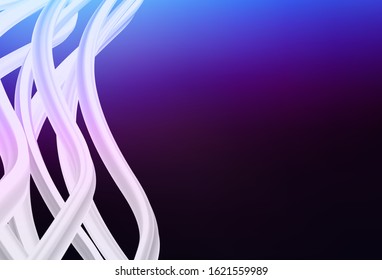 Dark Pink, Blue vector colorful blur background. Creative illustration in halftone style with gradient. Background for designs.
