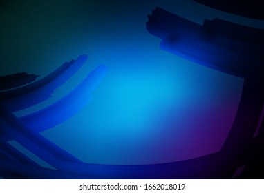 Dark Pink, Blue vector colorful blur backdrop. New colored illustration in blur style with gradient. Elegant background for a brand book.